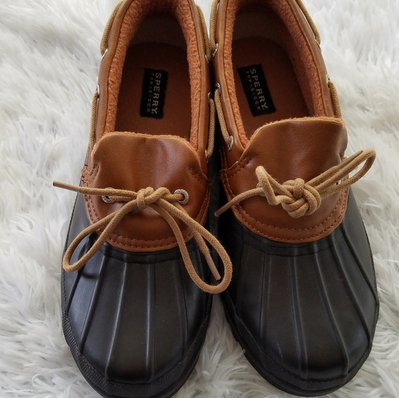 Sperry Shoes - Sperry Top-side Heron Seal Brown leather & rubber